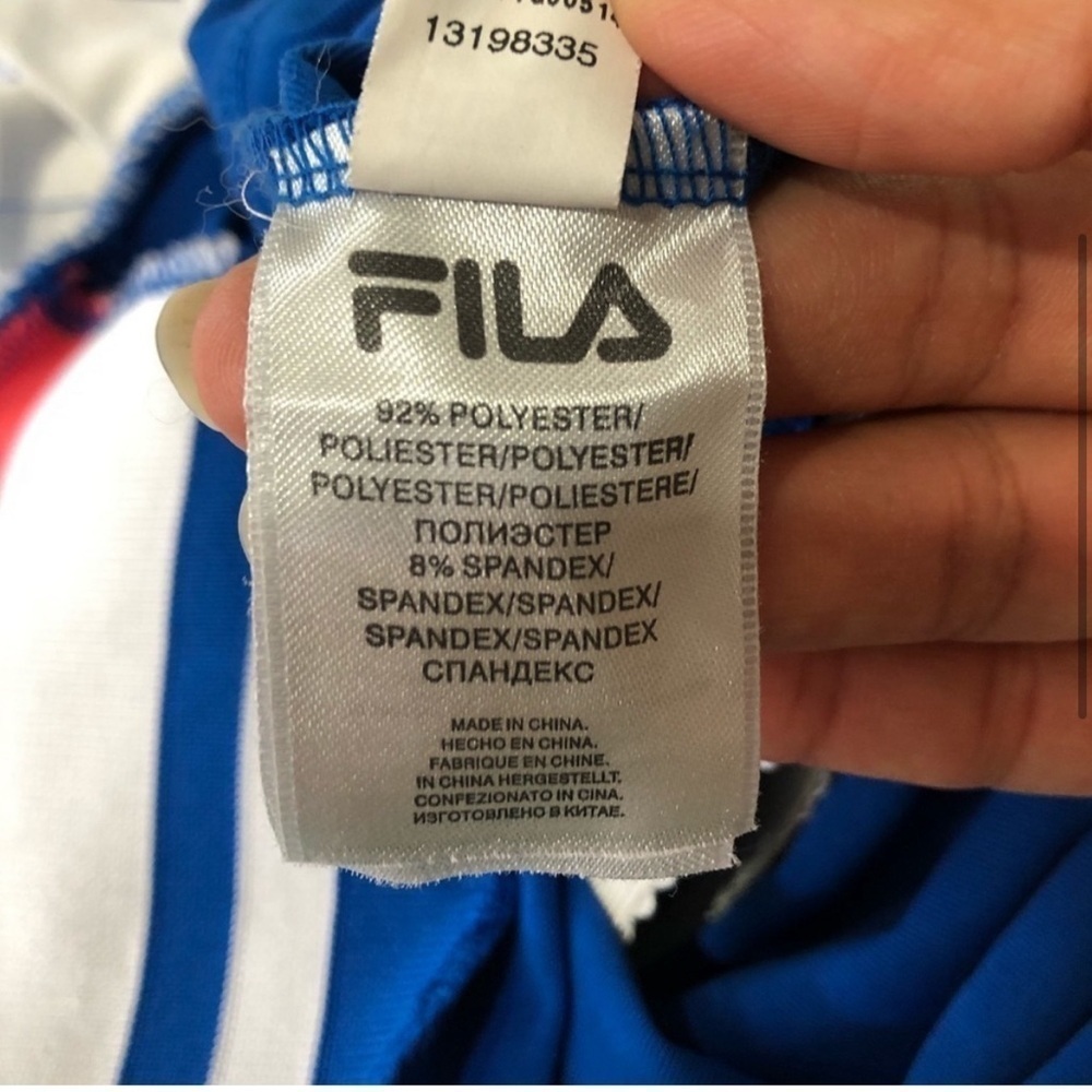 FILA Cheerleader dress blue, white size:XS - Picture 6 of 15